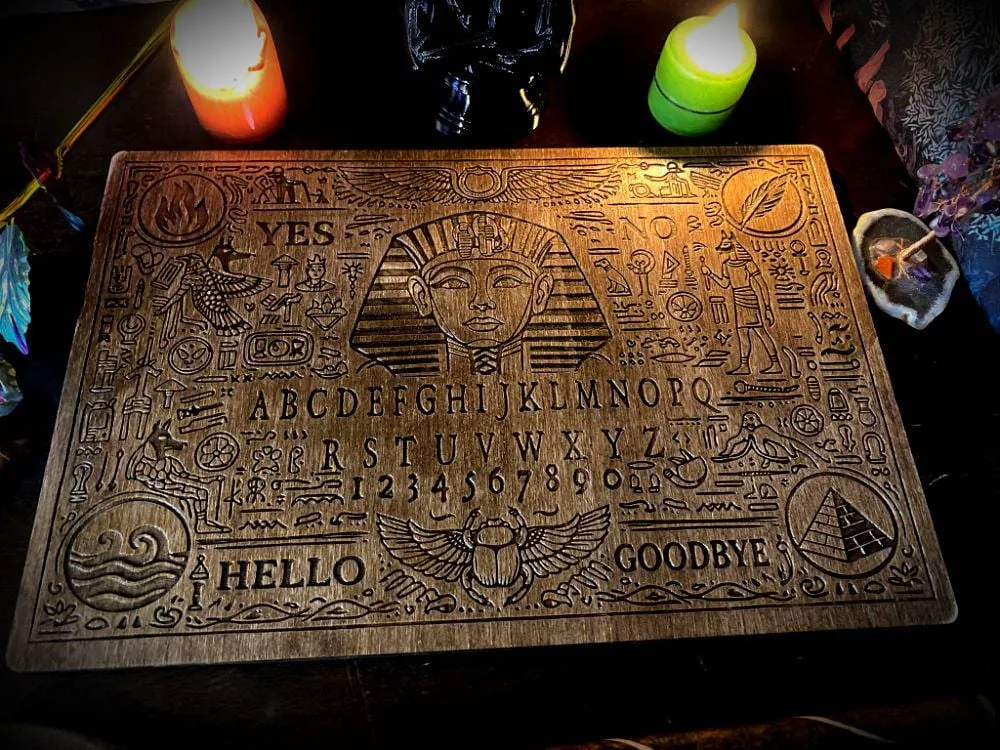 Tavola Ouija Egizia con Tutankhamon – Tavola Spiritica