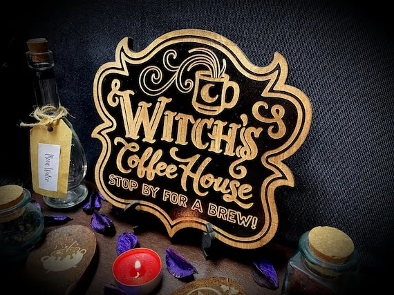 I cartelli delle Streghe: Witch's Coffee House