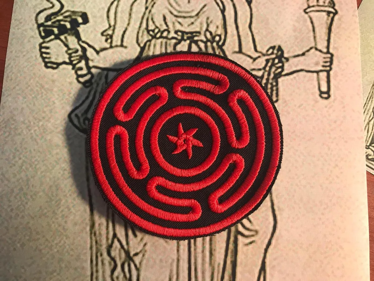 Toppa ricamata Strophalos of Hecate